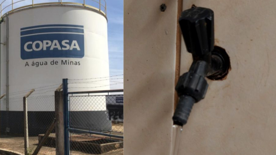 Copasa alerta que manutenção elétrica pode afetar abastecimento de água em Araxá na segunda (25)