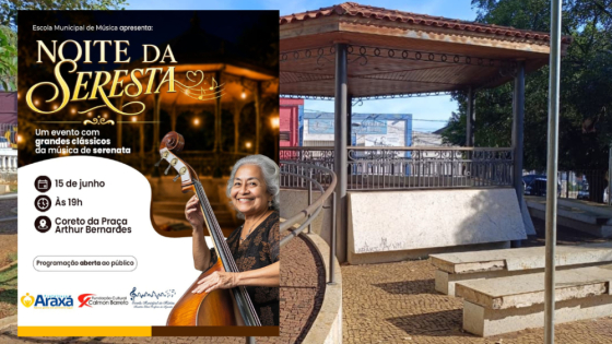 Noite da Seresta celebra tradição musical e encontro de gerações em Araxá