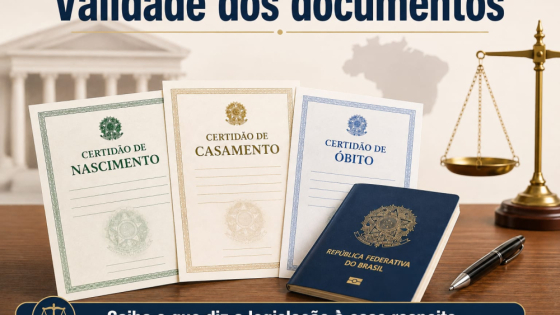 Documento pessoal tem algum prazo de validade? Sob essa alegação, uma certidão antiga pode ser recusada?