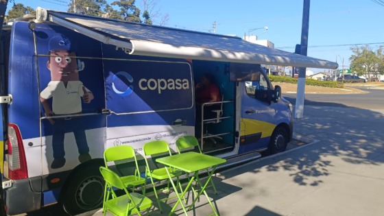 Agência Móvel da Copasa atende em Araxá nesta quinta (13) e sexta-feira (14)