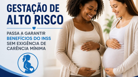 Gestação de alto risco passa a garantir benefício do INSS sem carência mínima